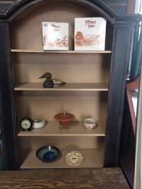 Ballard design Bookcase and items on it 1/2 off