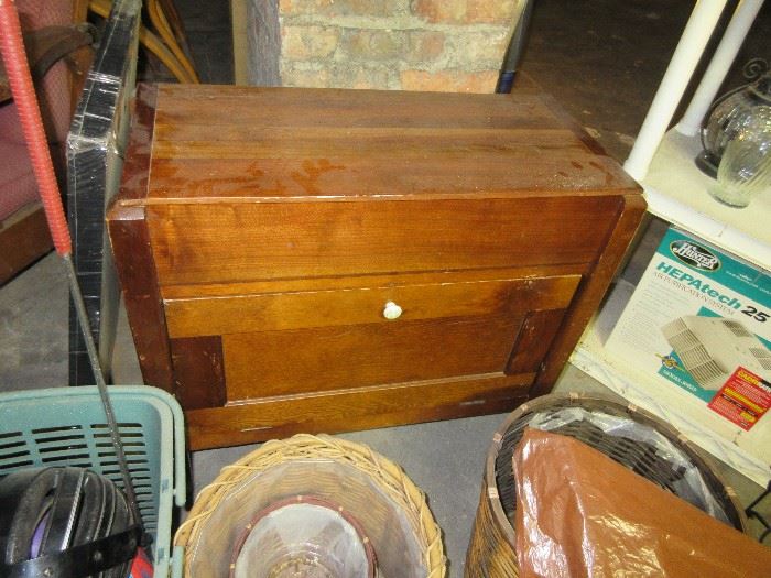 Antique sewing chest