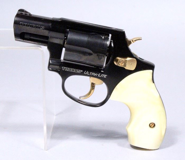 Taurus Ultra-Lite Model 980485 Revolver, .38 Spl, SN# TD22562, 5 Shot, Pearl Handle, Original Box and Paperwork, New