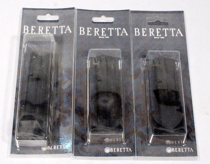 Beretta MPX4 17-Round Magazines, 9mm, Qty 3, New Old Stock
