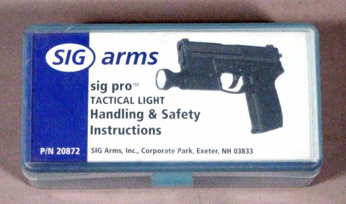 Sig Sauer Sig Arms Sig Pro Tactical Light, New Old Stock