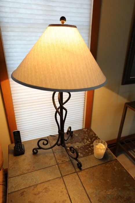 Table Lamp, 33"h
