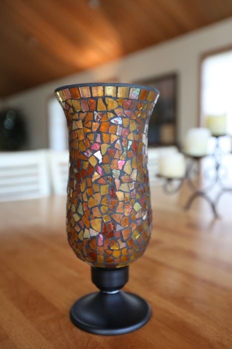 Stained Glass Candleholder
