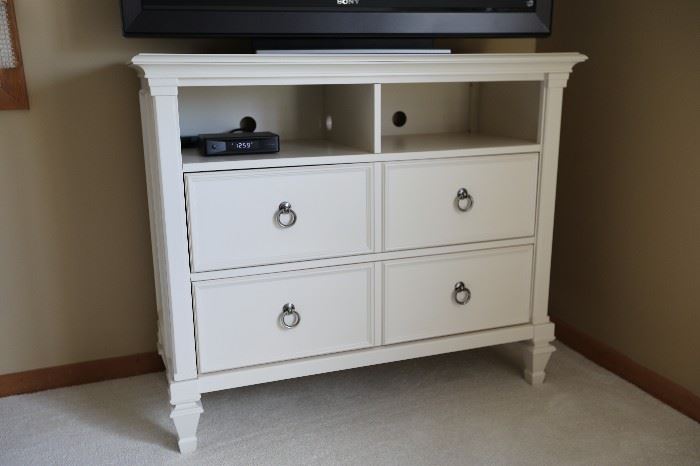TV Stand with drawers, 45"w x 19"d x 38"h, Part of Set
