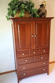 TV Chest with 4 Drawers, 36"w x 64"h
