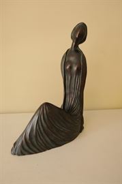 #7828     Ceramic Female Statue
