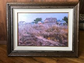 Red House, Mendocino CA   Henry Richards  12" x 18"