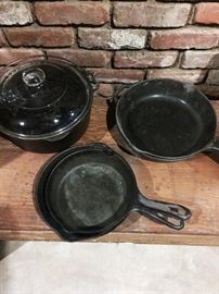 Cast Iron Pots/Pans