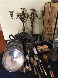 Pair of Gorham Sterling Candelabras to a Gucci scarf and more...