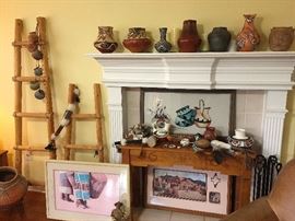 Southwestern Pottery and other Southwestern Art.