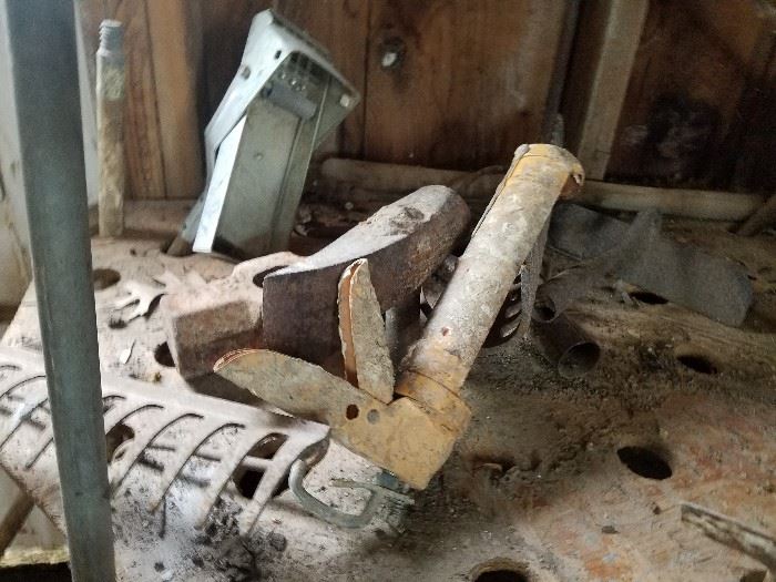 Caulk gun, Sledge Hammer, & Log Splitter