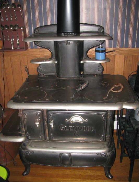 Glenwood wood cook stove