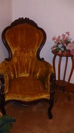 4 VICTORIAN PARLOR  CHAIRS