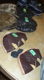 snow mobile gloves and face masks  good condition