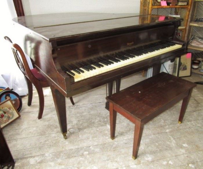 Vintage Howard Baby Grand piano by Baldwin