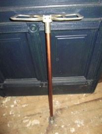 Vintage antique shooting stick "The Featherwate"