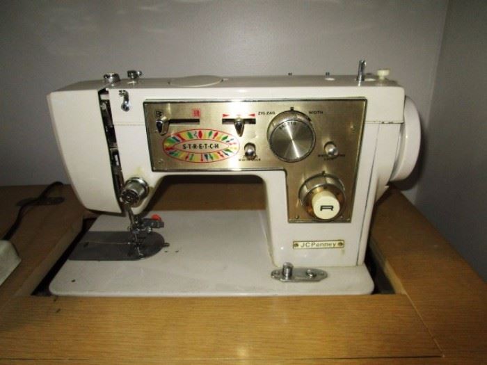 Vintage JC Penney sewing machine
