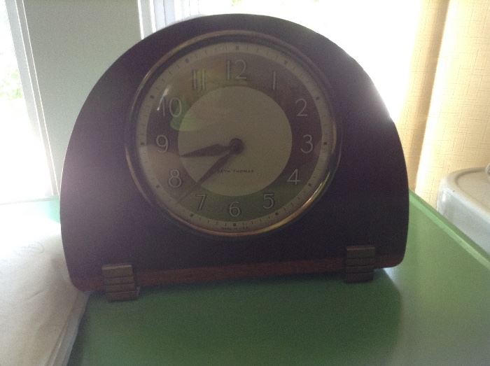 Art Deco Seth Thomas Electric Mantle Clock