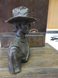 Artist: Joe Grandee, "The Trooper" Bronze Sculpture