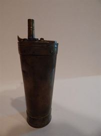 Brass Pistol Loading Flask