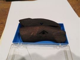 Gun Grips, Used for a Confederate Revolver