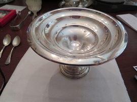 Sterling Silver Compote, Numbered 175/40-1