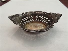 Sterling Silver Nut Cup, Numbered 4780