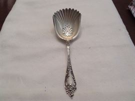 Sterling Silver Nut Scoop,