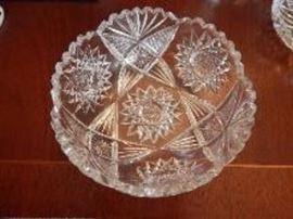 Cut Glass Bowl
