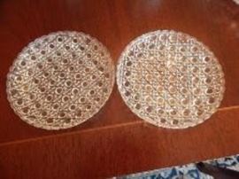Cut Glass Trays