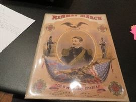 Sheet Music--Remmey March--1869