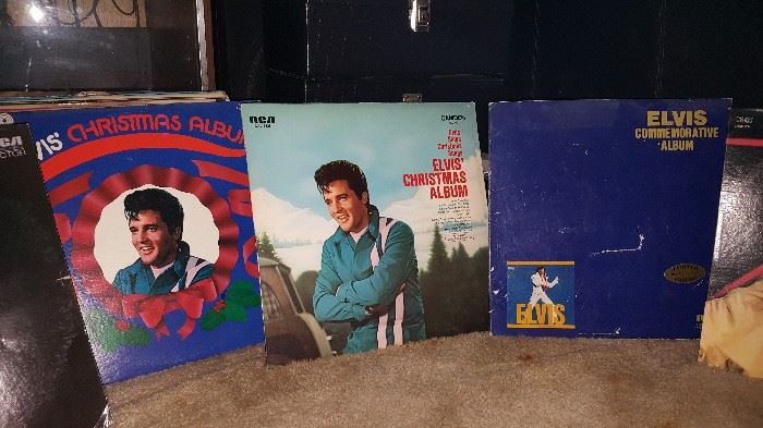 Elvis albums and other elvis memorabilia