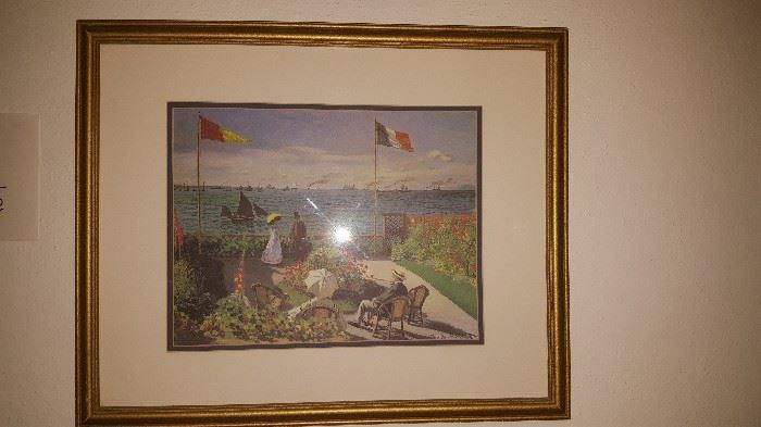 Claude Monet print set of two