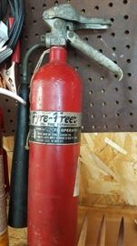 Old fire extinguisher