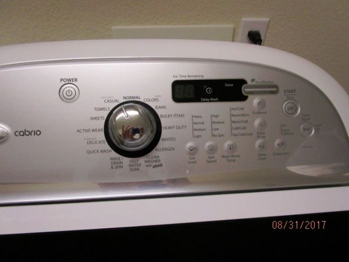Whirlpool washing machine