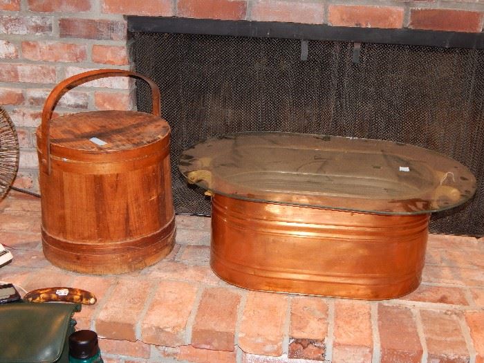 copper boiler / washtub