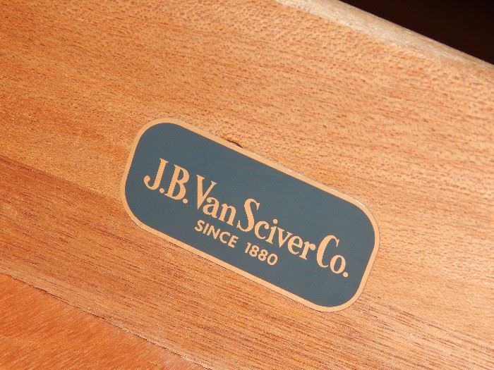 JB Van Sciver Co. Bedroom set