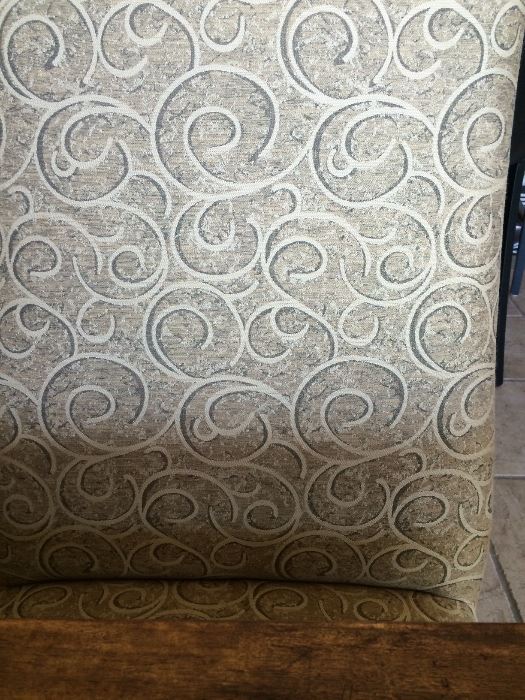 Emanuel Morez Galina Chairs, Detail of Upholstery