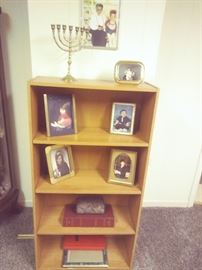 Book Shelf & Minorah