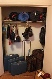 VINTAGE BOXING GLOVES, SLEEPING BAGS, SUIT CASES AND MORE