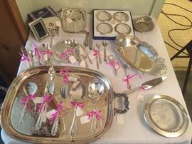 STERLING SILVER AND SILVER PLATE