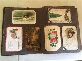 135 VERY OLD POSTCARDS, DATING BACK TO THE VERY EARLY 1900'S