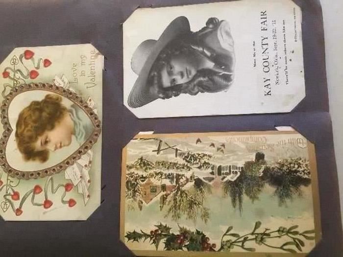 135 VERY OLD POSTCARDS, DATING BACK TO THE VERY EARLY 1900'S