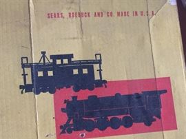 2ND BOX, ALLSTATE ELECTRIC TRAIN SET FROM SEARS & ROEBUCK