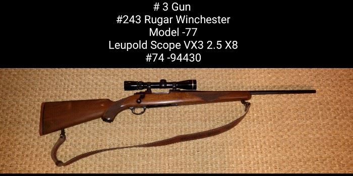 243 Ruger winchester