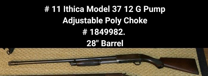 Ithaca Model 37 12 gauge pump,shotgun
