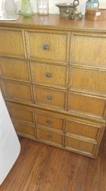 Beautiful Ethan Allen dresser comes in two parts