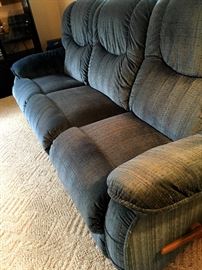 You Need Comfy Huh?...Well OK...Here's A 3 Cushion La-Z-Boy Sofa...