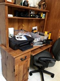 and Of Course...A Office Desk, Chair, and Goodies...