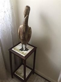 TILE TABLE AND PELICAN